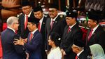Momen Pejabat Negara Sahabat Sapa Jokowi-Maruf Usai Pelantikan