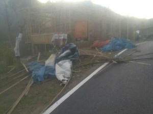 Badai Debu dan Asap Kebakaran Arjuno Terjang Permukiman Warga di Batu