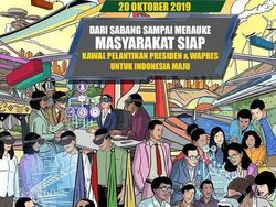 Aneka Meme Pelantikan Jokowi-Maruf Amin, Suka yang Mana?