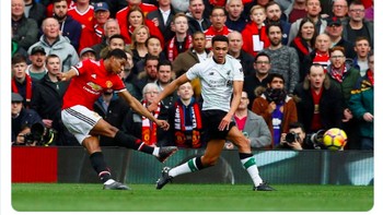 Apalagi dalam beberapa pertemuan terakhir di Old Trafford, Liverpool belum pernah menang. Foto: Twitter