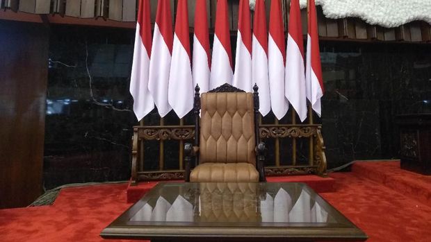 Kursi Spesial Jokowi-Ma'ruf dari Jepara Saat Pelantikan
