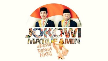 Tagar #PestaRakyatNKRI juga salah satu yang banyak dipakai netizen, berikut meme-nya (Twitter)