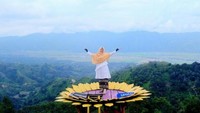 Salah satu spot menikmati keindahan Kerinci adalah di Bukit Impian. Selain melepas penat dengan melihat pemandangan yang cantik, banyak spot instagramable jiga di sini (Nengsi Hariyanti/dTraveler)