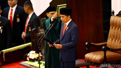 Jokowi-Maruf Resmi Jadi Presiden dan Wakil Presiden