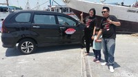 Acara Fun Trip Avanza-Veloz Sebangsa jadi ajang rekreasi keluarga menikmato pesona alam Makassar. Foto: Rizki Pratama