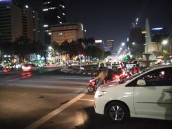 Sempat Ditutup Saat Pelantikan Jokowi, Jalan Arah Istana Kembali Dibuka