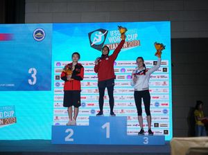 China yang Spesial untuk Spiderwoman Aries: 4 kali Juara Dunia dan Pecah Rekor