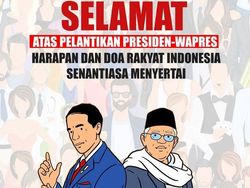 Aneka Meme Pelantikan Jokowi-Maruf Amin, Suka yang Mana?
