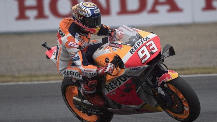 JUDI ONLINE Marc Marquez juara MotoGP Jepang (Foto: Mirco Lazzari gp/Getty Images)
