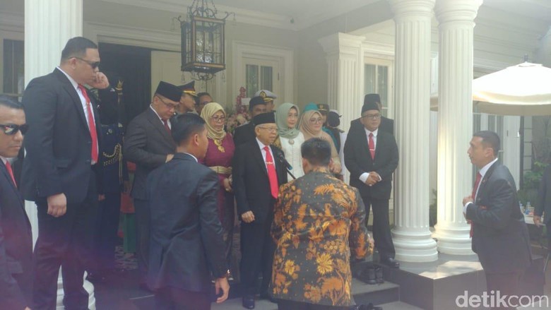 Maruf Amin Belum Bisa Tempati Rumah Dinas Wapres, Tunggu Renovasi Maruf Amin Belum Bisa Tempati Rumah Dinas Wapres, Tunggu Renovasi