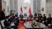 Jokowi Terima Wapres China Usai Dilantik, 3 Menteri Jilid I Masih Dampingi