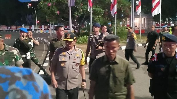 Kapolda Metro Jaya, Irjen Gatot Eddy Pramono di Taman Pandang, Jakpus.