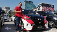 Tentunya di antara mobil Avanza-Veloz ada satu yang selalu menarik perhatian dengan modifikasi kerennya. Foto: Rizki Pratama