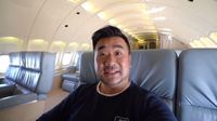 Travel Blogger Ini Rasakan Naik Jet Pribadi Senilai 2T