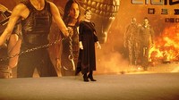 Terminator: Dark Fate menjadi reuni Linda Hamilton dengan Arnold Schwarzenegger.  (Saras/detikcom)