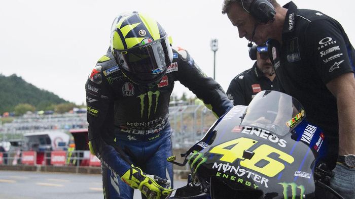 Valentino Rossi gagal finis di MotoGP Jepang (Mirco Lazzari gp/Getty Images)