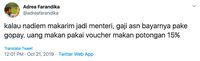 Nadiem Makarim Jadi Menteri Jokowi, Netizen Tanggapi Kocak