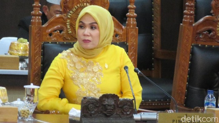 Ketua DPRD Sulsel Andi Ina Kartika (Noval-detikcom)