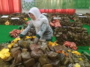 Nasi Gegok Khas Trenggalek Pecahkan Rekor MURI