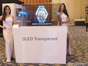 Panel OLED Tembus Pandang Milik LG Bikin Mata Terperangah