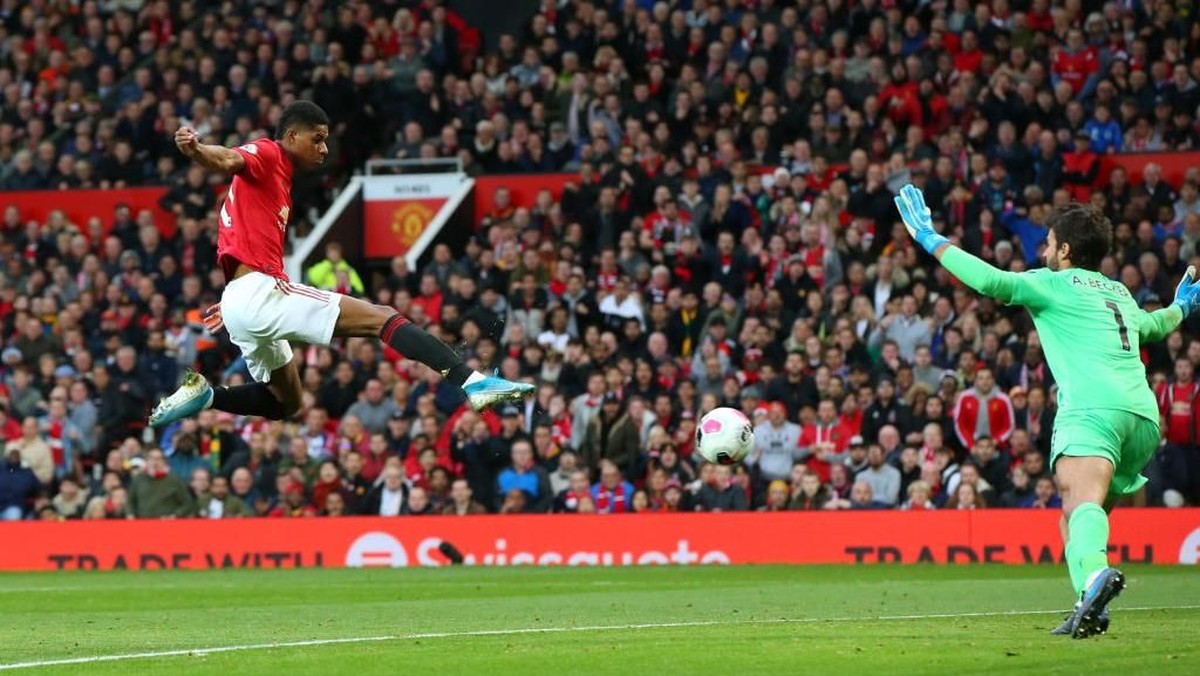 Pemain Manchester United, Marcus Rashford, sudah tajam lagi. (Foto: Alex Livesey/Getty Images)