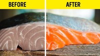 Foto: IstimewaAda juga restoran yang curang dengan mewarnai ikan salmon mereka dengan pewarna buatan agar tetap terlihat segar, padahal ikan yang dipakai sudah tidak segar lagi