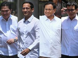 Makna Psikologis di Balik Kemeja Putih Para Calon Menteri Jokowi