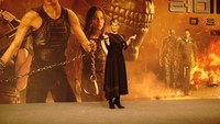 Yang juga tak kalah mengejutkan yakni kembalinya Linda Hamilton setelah 28 tahun memerankan Sarah Connor. (Saras/detikcom)