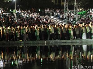 Warna-warni Hari Santri di Lapangan Banteng
