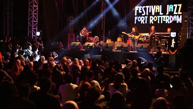 Serunya Makassar Jazz Festival di Benteng Fort Rotterdam
