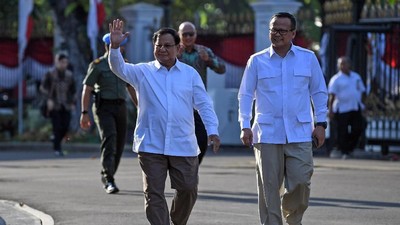 Prabowo Sambangi Istana, Bahas Menteri Kabinet Jokowi?