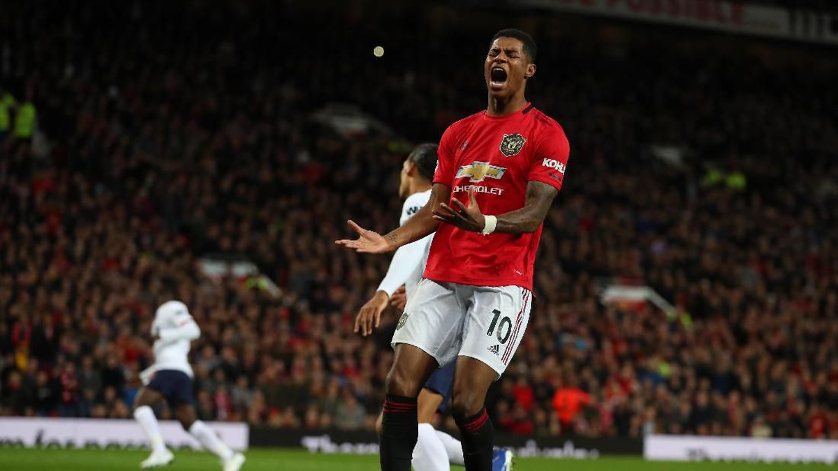 MU berimbang 1-1 dengan Liverpool di Old Trafford. (Foto: Catherine Ivill/Getty Images)