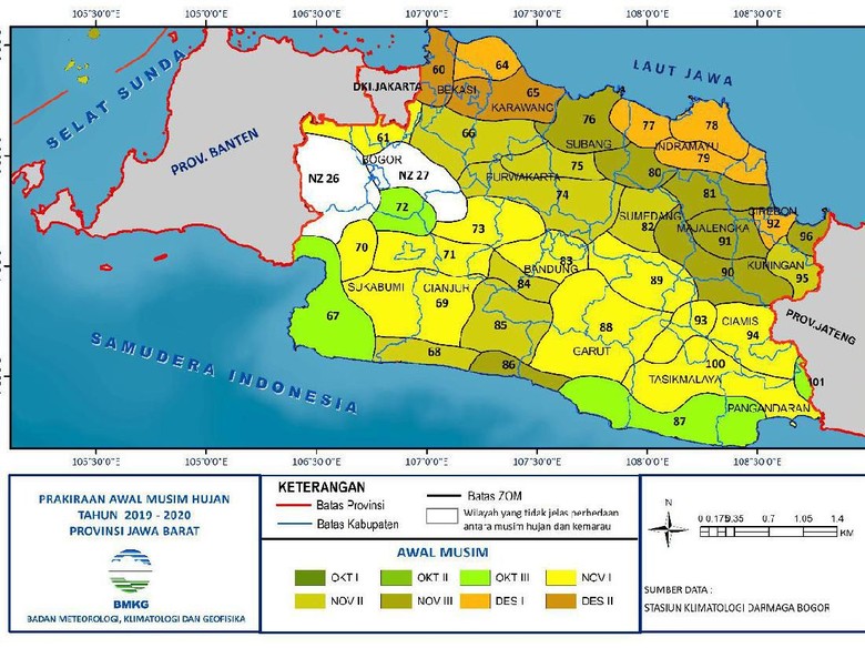 Bogor Masuk Peralihan Musim, Waspada Hujan Disertai Angin Kencang dan Petir Bogor Masuk Peralihan Musim, Waspada Hujan Disertai Angin Kencang dan Petir