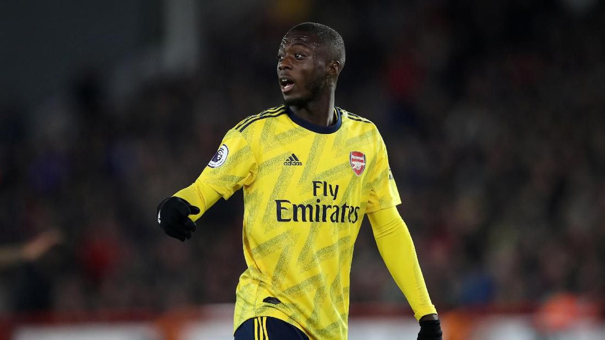 Nicolas Pepe lagi-lagi tampil buruk bersama Arsenal (Action Images via Reuters/Carl Recine)