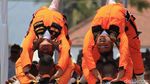 Marching Band Meriahkan Pembukaan Kejuaraan Parayalang Internasional