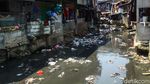 Jorok, Kali Krukut Menghitam dan Penuh Sampah