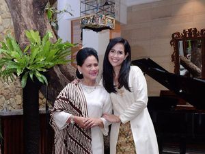 Gaya Loemongga, Istri Agus Gumiwang yang Akan Kembali Jadi Ibu Menteri