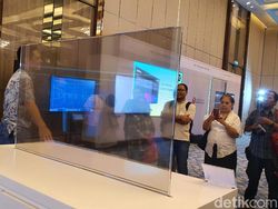 Penampakan Panel OLED Tembus Pandang LG Seharga Rp 700 Jutaan
