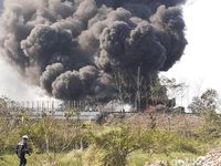 Melihat Situasi Terkini Lokasi Kebakaran Hebat Pipa Pertamina Cimahi