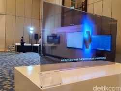 Penampakan Panel OLED Tembus Pandang LG Seharga Rp 700 Jutaan