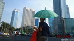 Suhu Panas Jakarta Tembus 35 Derajat