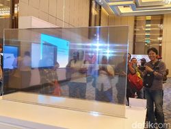 Penampakan Panel OLED Tembus Pandang LG Seharga Rp 700 Jutaan