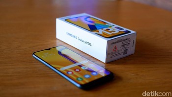 Galaxy M30s siap dijual 25 Oktober mendatang dengan harga Rp 3,299 juta. Foto: Adi Fida Rahman/detikINET