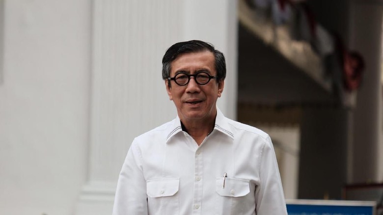 Jadi Menteri Lagi, Yasonna Bolak-balik Pamitan Jadi Menteri Lagi, Yasonna Bolak-balik Pamitan