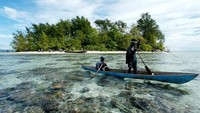 Negara kepulauan terkecil di dunia, Nauru, bebas dari Corona. Kalau mau masuk ke sana, pemeriksaannya sangat ketat. (AFP)