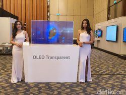 Penampakan Panel OLED Tembus Pandang LG Seharga Rp 700 Jutaan