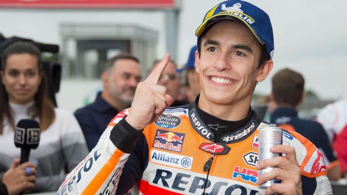 Marc Marquez berpeluang mematahkan rekor Mick Doohan di MotoGP Australia (Foto: Mirco Lazzari gp/Getty Images)