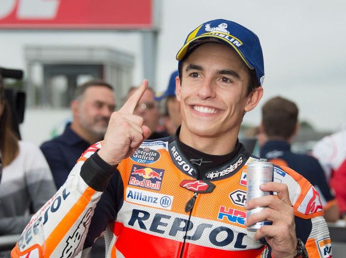 Marc Marquez menjadi pebalap Repsol Honda paling sukses di MotoGP. (Foto: Mirco Lazzari gp/Getty Images)