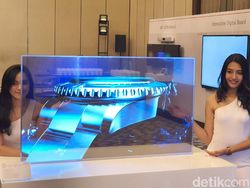Penampakan Panel OLED Tembus Pandang LG Seharga Rp 700 Jutaan