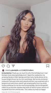 Pesta Ultah Kim Kardashian ke-39 Bertabur Churros hingga Beignet